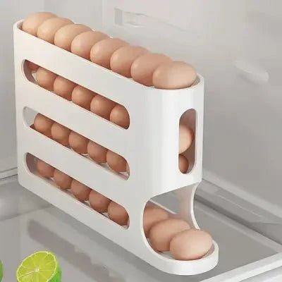 Rangement Oeufs - RollingEggRack™ - Beige - Mon univers - cuisine